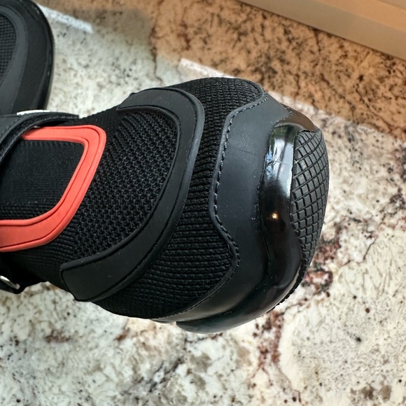 Prada Black and Red Men's Sneakers - Picture 4 of 9